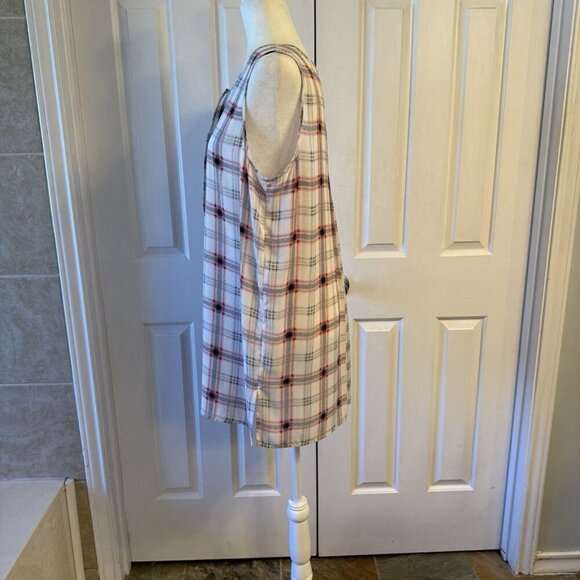 The Limited Mini Dress Tunic Large Plaid 90s Preppy Festive Work Office Cute - Picture 8 of 16